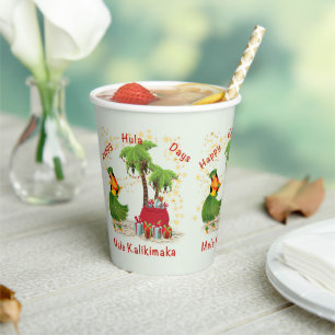 Gobelets En Papier Happy Hula Days Paper Cup