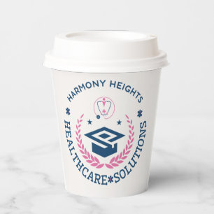 Gobelets En Papier Harmony Heights Healthcare Solutions Logo de l'ent