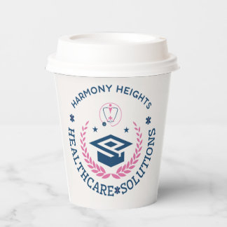 Gobelets En Papier Harmony Heights Healthcare Solutions Logo de l'ent
