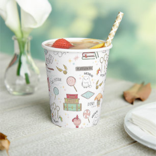 Gobelets En Papier HARRY POTTER™ Motif Magique Minuscule