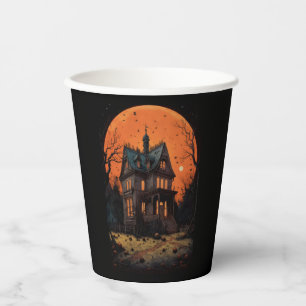 Gobelets En Papier Haunted Mansion Adult Halloween Party