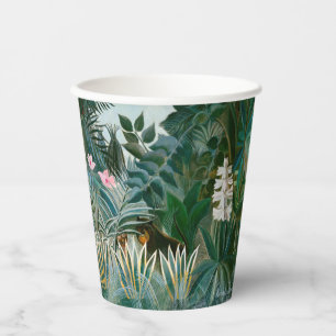 Gobelets En Papier Henri Rousseau - La jungle équatoriale