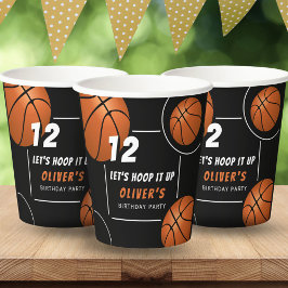 Gobelets En Papier Hoop it up Basketball Anniversaire de enfant sport