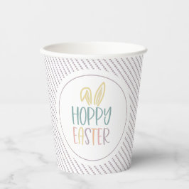 Gobelets En Papier Hoppy Ears Bunny Pâques