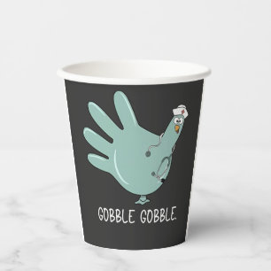 Gobelets En Papier infirmière Turquie Gobble Squad ER infirmière Than