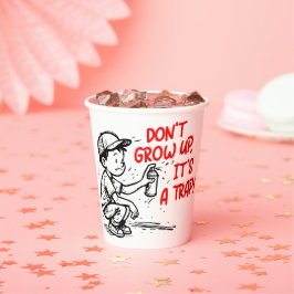 Gobelets En Papier It's a trap