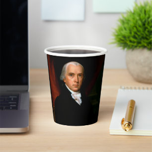 Gobelets En Papier James Madison le 4ème président : Amérique colonia