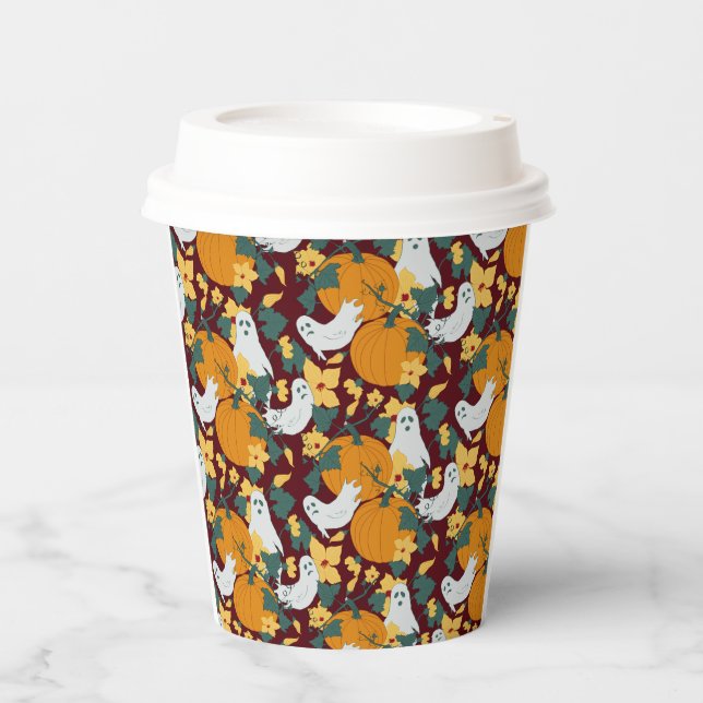 Gobelets En Papier Jardin Ghoost (Recto)