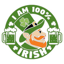 Je suis 100% irlandais