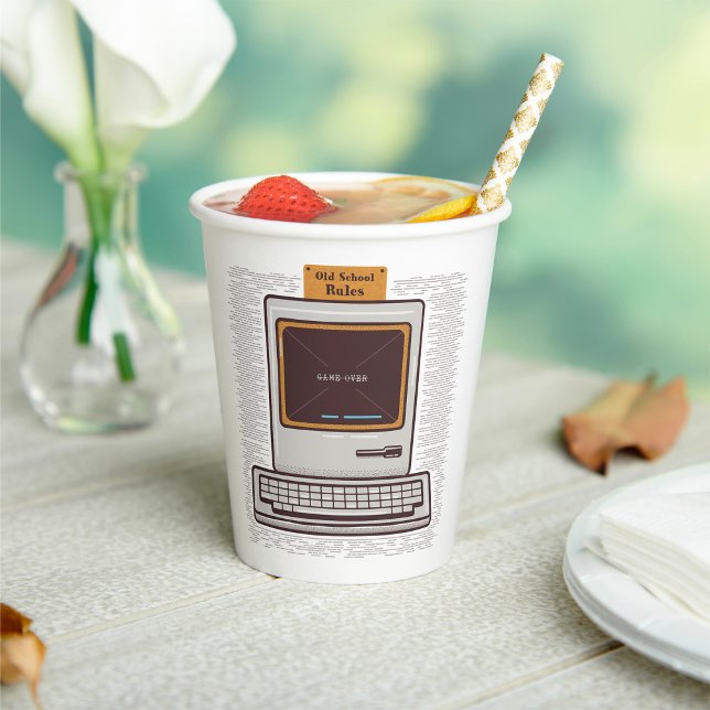 Gobelets En Papier Jeu sur PC ancien (Créateur téléchargé)