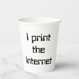 Gobelets En Papier J'imprime Internet