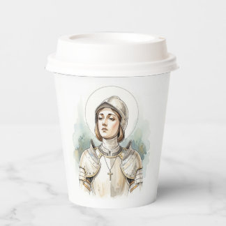 Gobelets En Papier Joan of Arc , Catholic Gifts