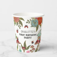 Jolie fête d'anniversaire de filles avec coccinell