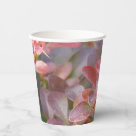 Gobelets En Papier Jolies branches roses