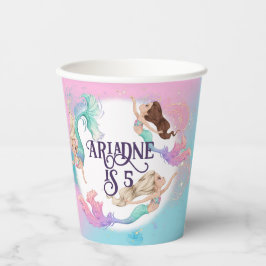 Gobelets En Papier Jolies Petites Tasses En Papier De Sirènes