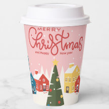 Joyeuse Coupe de papier de Noël | Festive