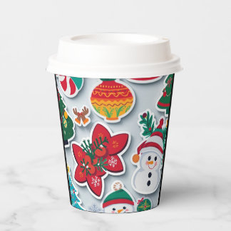Gobelets En Papier Joyeuse tasse de Noël