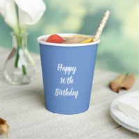 Joyeux 16e anniversaire Cornflower Blue Custom 202