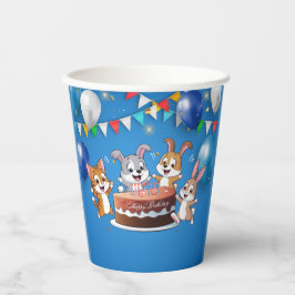 Gobelets En Papier Joyeux anniversaire