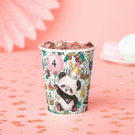 Gobelets En Papier Joyeux anniversaire annuel