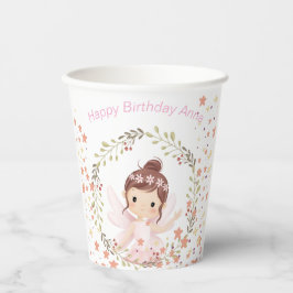 Gobelets En Papier Joyeux anniversaire, texte personnalisable