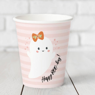 Gobelets En Papier Joyeux BOO Day Anniversaire Halloween