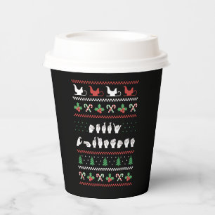 Gobelets En Papier Joyeux Noël - ASL American Sign Language I