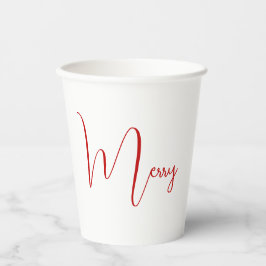 Gobelets En Papier Joyeux simple tasse de papier de vacances