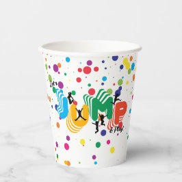 Gobelets En Papier Jump Play Trampoline Park Party Anniversaire de en
