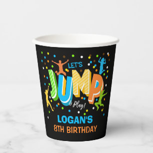 Gobelets En Papier Jump Trampoline Anniversaire Party Paper Cup