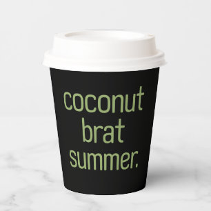 Gobelets En Papier Kamala Harris Crème de Coco Été 2024