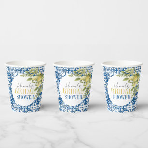 Gobelets En Papier La dolce Vita Mariage Italien