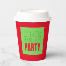 La fête prend deux couleurs Vert Rouge