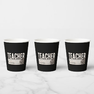 Gobelets En Papier La vie d'enseignant rentrée scolaire