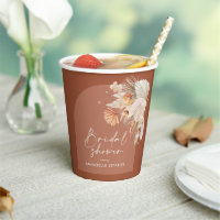 Lancement de mariage moderne terracotta bohème pam