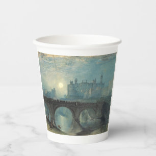 Gobelets En Papier Le château William Turner Alnwick