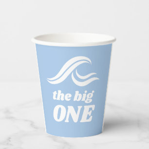 Gobelets En Papier Le Surf Anniversaire, Le Big One