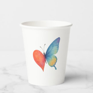 Gobelets En Papier L'effervescence du coeur