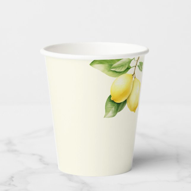 Gobelets En Papier Lemonade et Amusement, Paper Cup (Recto)