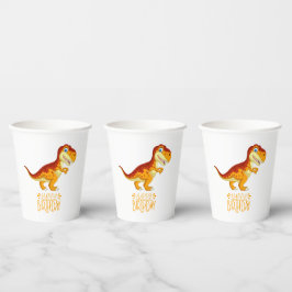 Gobelets En Papier Libérez l'or Dino de Fun Kid's