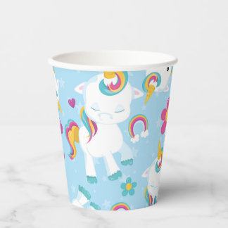 Gobelets En Papier Licorne bébé