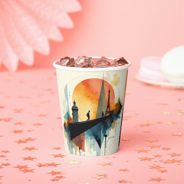 Gobelets En Papier Life Happens, Coffee Helps Paper cup (Insitu)
