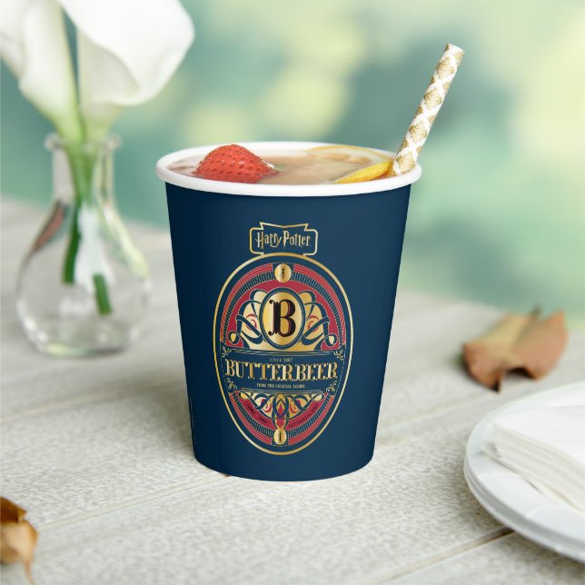 Gobelets En Papier Logo vertical BUTTERBEER™ (Insitu)