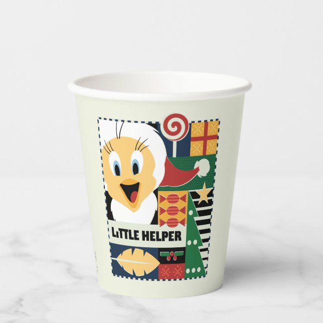 Gobelets En Papier LOONEY TUNES™ TWEETY™ Little Helper (Recto)