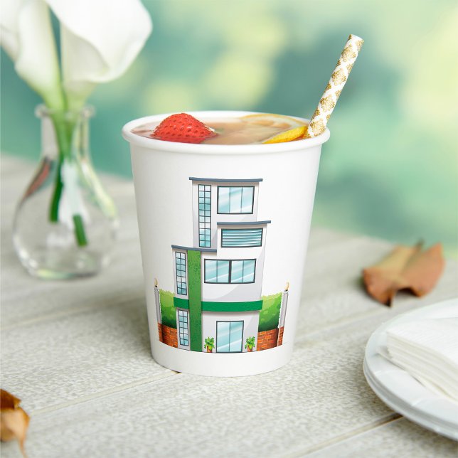 Gobelets En Papier Maison Multistorey (Créateur téléchargé)