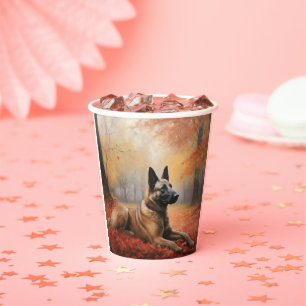 Gobelets En Papier Malinoi belge en automne Leaves Fall Inspire