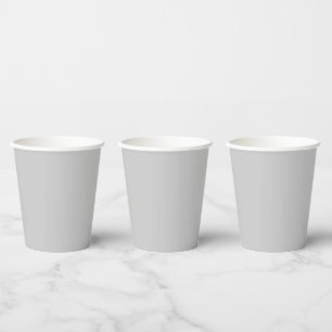 Gobelets En Papier Mariage argenté