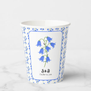 Gobelets En Papier Mariage aux Jacinthes des bois