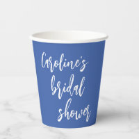 Mariage moderne personnalisé bleu français pour la