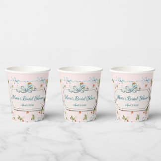 Gobelets En Papier Marie Antoinette Petite Fraise 8 oz Tasse en papie